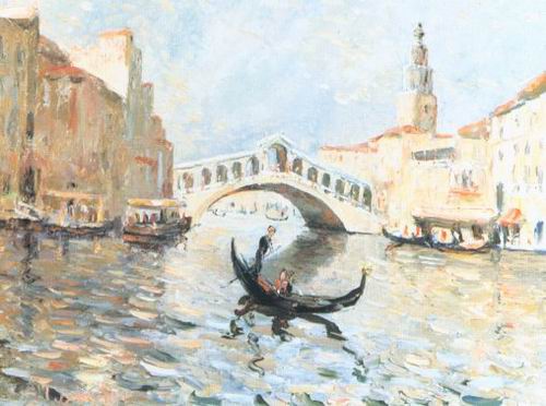 Venice Scene oil painting